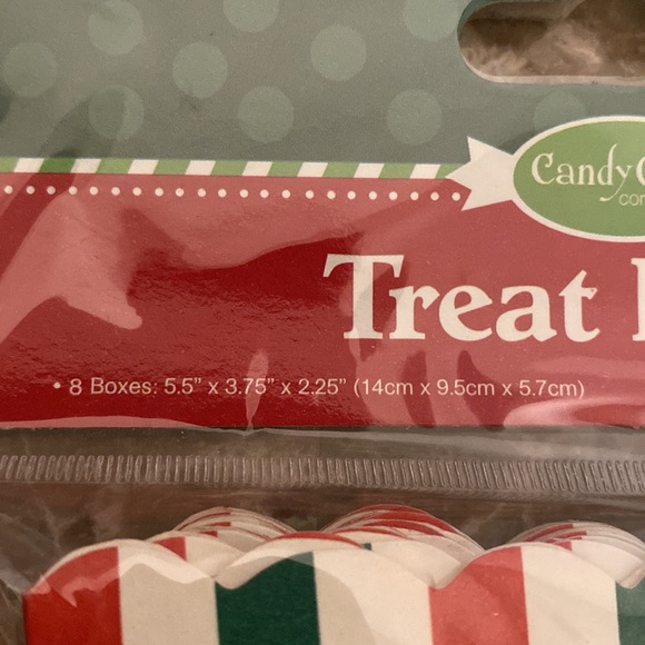 New “Candy Cane Confections” Merry Christmas Treat Boxes (8) - Picture 4 of 4